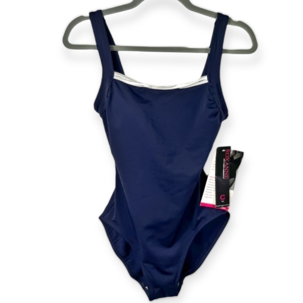 Roxanne RX Perfection Fit One Piece Swimsuit C Cup Navy